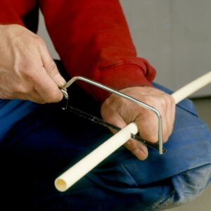 Bahco 6" Junior Hacksaw with Steel Wire Frame and Handle - Image 3