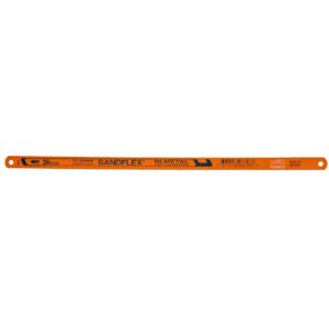 Bahco 12" Sandflex® Bi-Metal Hand Hacksaw 24TPI Blade (5-Pack) - Image 3