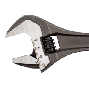 Bahco 12″ Slim Head Adjustable Wrench with Black Phosphate Finish - Image 3