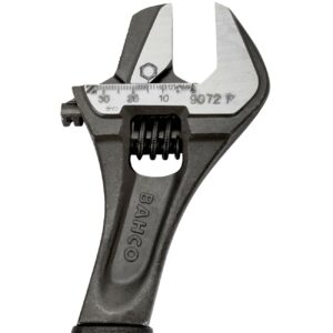 Bahco 10" ERGO™ Rubber Handle Central Nut Adjustable Wrench with Reversible Jaw - Image 4