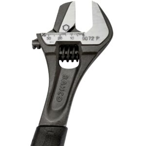 Bahco 12" ERGO™ Rubber Handle Central Nut Adjustable Wrench with Reversible Jaw - Image 4