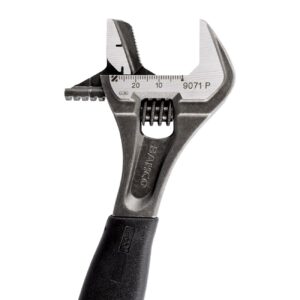 Bahco 12" ERGO™ Rubber Handle Central Nut Adjustable Wrench with Reversible Jaw - Image 5