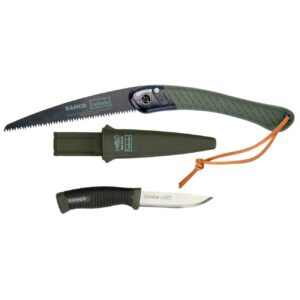 Bahco Foldable Saw and Knife Laplander Set with Dual-Component Handle (2-Piece) - Image 5