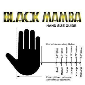 Black Mamba Black Powder Free Textured Nitrile Gloves (Small) 100 per Box - Image 4