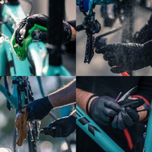 Black Mamba Black Powder Free Textured Nitrile Gloves (Medium) 100 per Box - Image 3