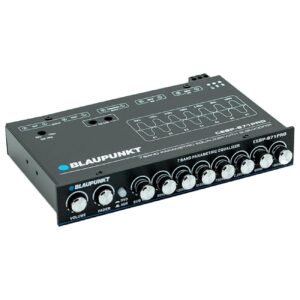 Blaupunkt 7-Band 1/2 DIN Parametric Pre-Amp EQ with Sub Output - Image 5