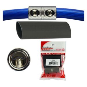 Pipeman's Installation Solution 0 Gauge Coupler - Nickle Plated Finish with Set Screw - Image 2