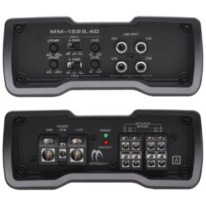 Autotek Mean Machine Compact D Class Amplifier 1500 Watts 4 Channel - Image 3