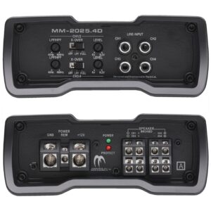Autotek Mean Machine Compact D Class Amplifier 2000 Watts 4 Channel - Image 3