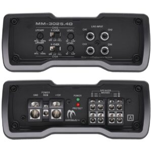 Autotek Mean Machine Compact D Class Amplifier 3000 Watts 4 Channel - Image 3