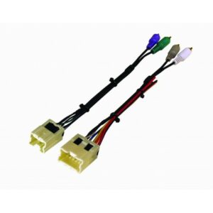 AMPLIFIER INTEGRATION HARNESS NISSAN/INFINITY 2007-2018 W/RCA - Image 1