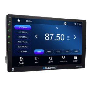 Blaupunkt 10.1” Double DIN Mechless Receiver with Wireless Apple CarPlay / Android Auto & Bluetooth - Image 5