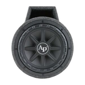 Audiopipe 10" Single Vented Loaded Tube 800 Watt Super Bass Combo Package - Image 3